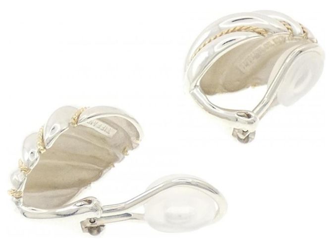 Orecchini a clip Tiffany & Co. 925 e oro giallo 18K - vista 3