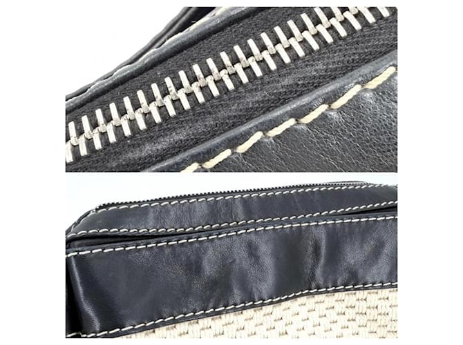 Borsa Chanel Beige e Nera Nero - vista 10