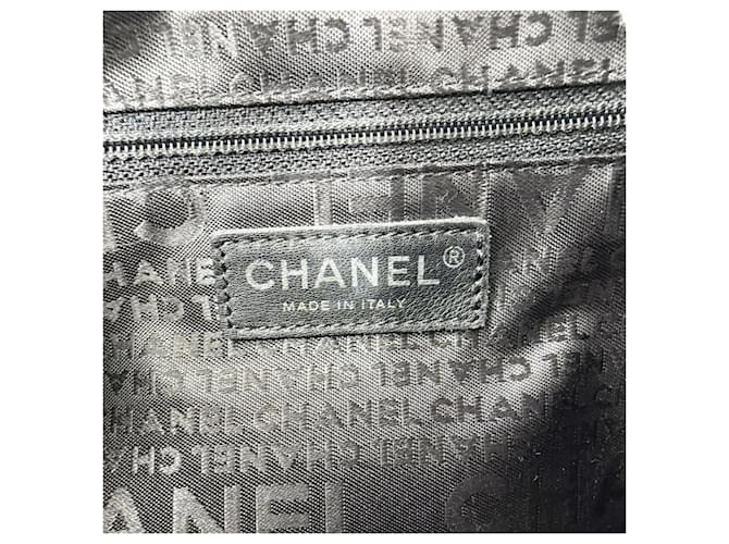 Borsa Chanel Beige e Nera Nero - vista 5