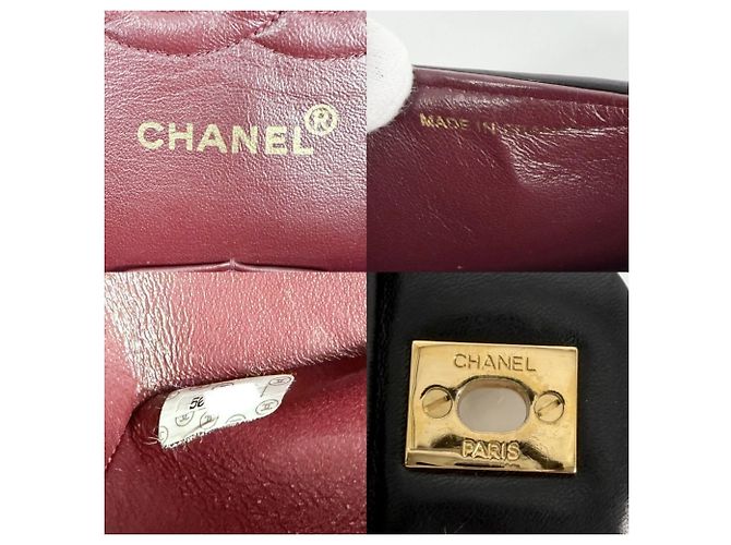 Borsa a tracolla Chanel Matelassé 25 Nero - vista 6