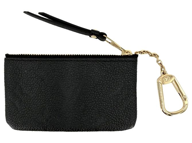 Portamonete Monogram Empreinte uomo Louis Vuitton Nero - vista 2