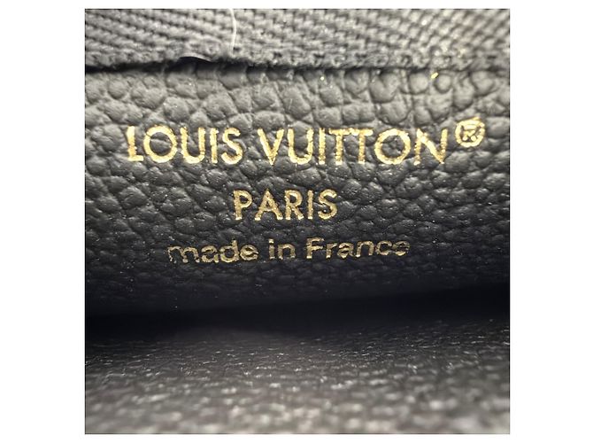 Portamonete Monogram Empreinte uomo Louis Vuitton Nero - vista 5