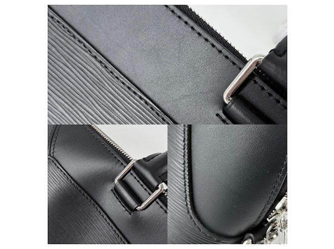 Borsa a mano e borsa da lavoro Oliver da uomo Louis Vuitton Nero - vista 10