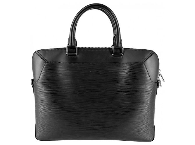 Borsa a mano e borsa da lavoro Oliver da uomo Louis Vuitton Nero - vista 2