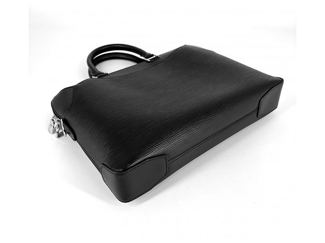 Borsa a mano e borsa da lavoro Oliver da uomo Louis Vuitton Nero - vista 3
