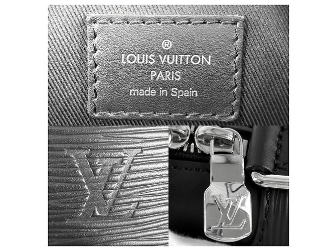 Borsa a mano e borsa da lavoro Oliver da uomo Louis Vuitton Nero - vista 5