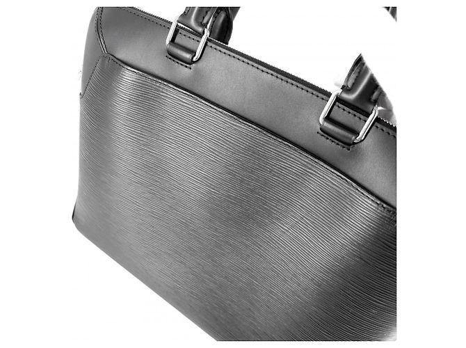 Borsa a mano e borsa da lavoro Oliver da uomo Louis Vuitton Nero - vista 6