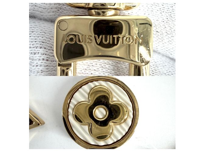 Charm per borsa Louis Vuitton Monogram Flower D'oro - vista 4