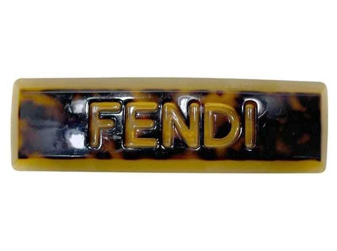 Pasador para el pelo Fendi marrón Castaño - vista 6