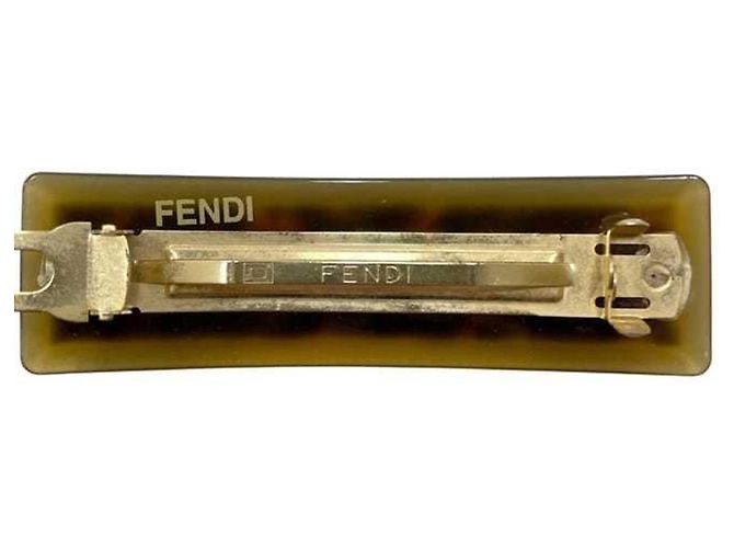 Pasador para el pelo Fendi marrón Castaño - vista 7