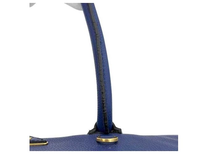 Prada Leder Tote Bag BN2767 Blau - Ansicht 9