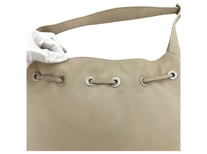 Borsa a mano Gucci in pelle avorio Crudo - vista 6