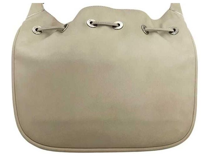 Borsa a mano Gucci in pelle avorio Crudo - vista 8