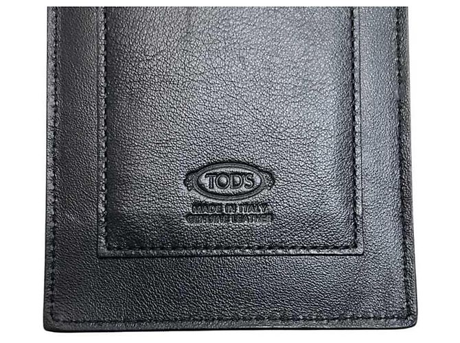 Borsa a tracolla Pochette Smartphone in pelle Tod's Nero - vista 10