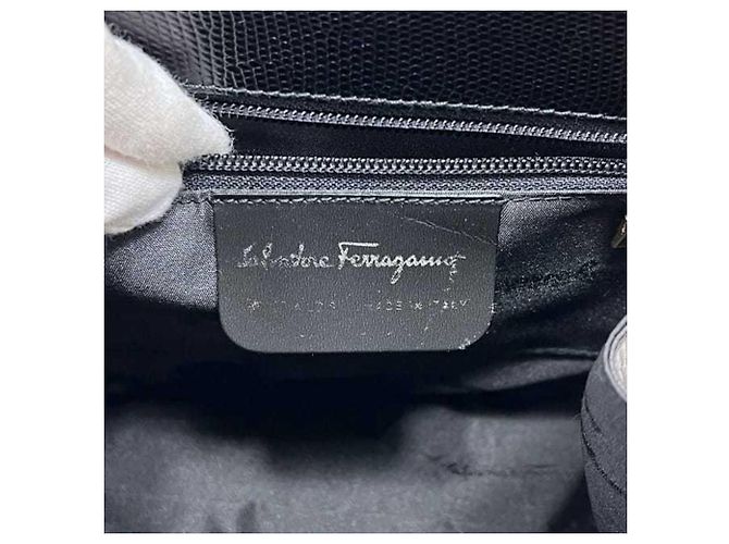 Borsa Salvatore Ferragamo Vara Nero - vista 3