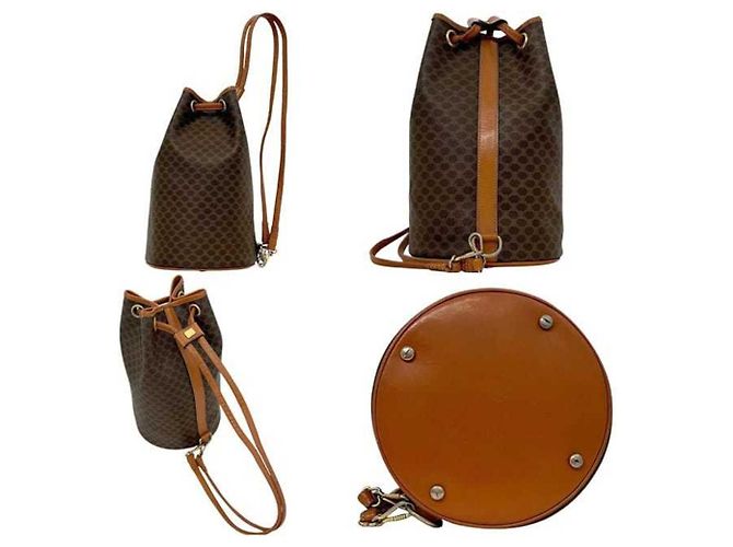 Céline Zaino/Borsa a tracolla Celine Macadam M08 Marrone - vista 2