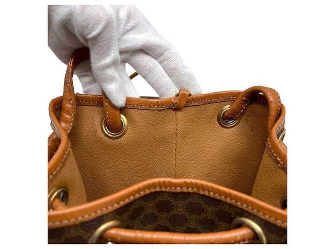 Céline Zaino/Borsa a tracolla Celine Macadam M08 Marrone - vista 5