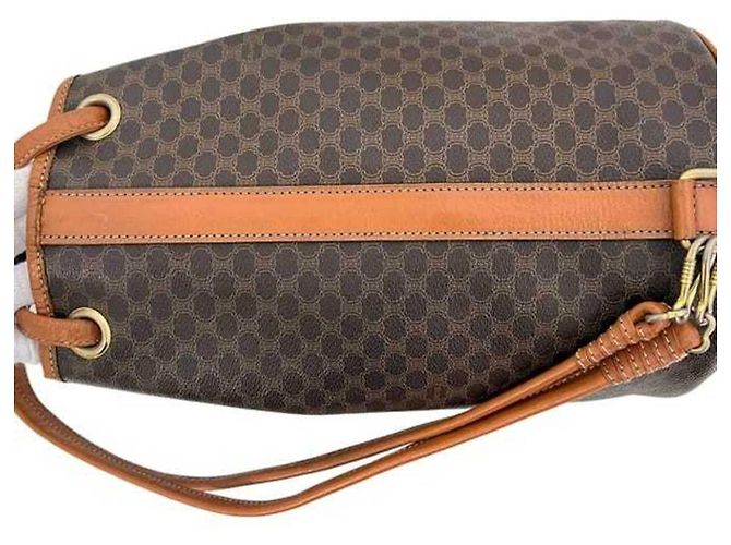 Céline Zaino/Borsa a tracolla Celine Macadam M08 Marrone - vista 6