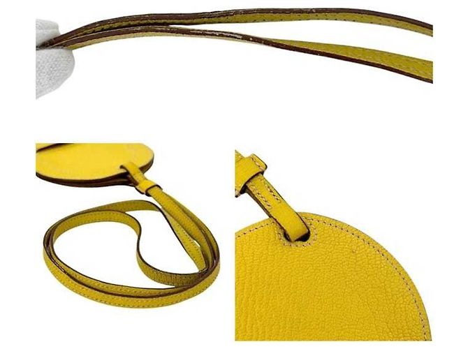 Hermès Borsa a tracolla per smartphone In the Loop To Go PM Giallo - vista 9