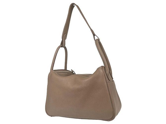 Hermès Hermes Lindy Clémence 30 Marrone - vista 2