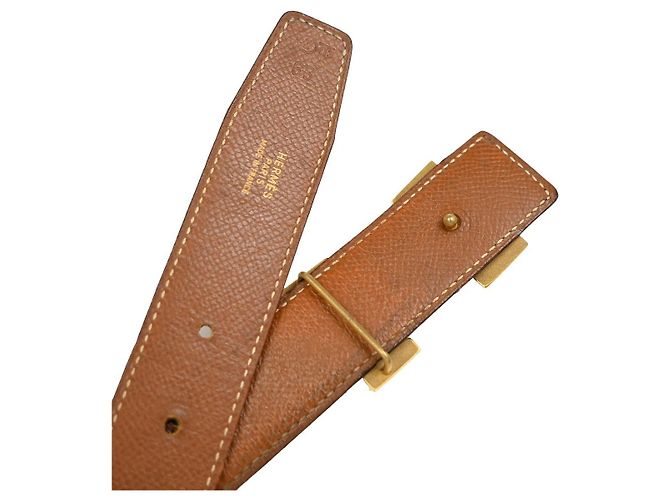 Hermès Hermes Constance Reversible Belt Leather Medium Black - view 6