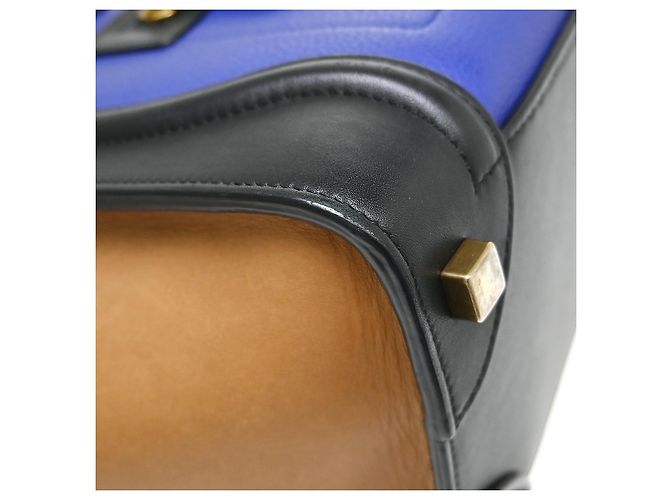 Céline Celine Tricolor Luggage Leather Micro Multicolore - vista 7