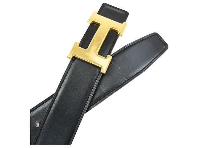 Hermès Hermes Constance Reversible Belt Leather Medium Black - view 5