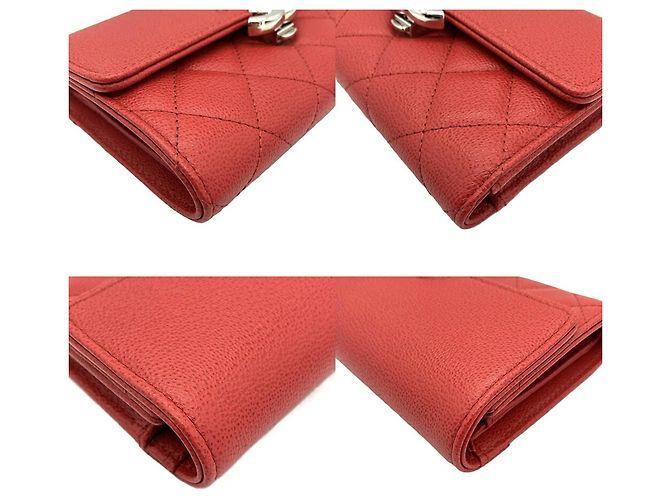 Cartera Chanel Matelassé Tri-Fold Rosa - vista 3