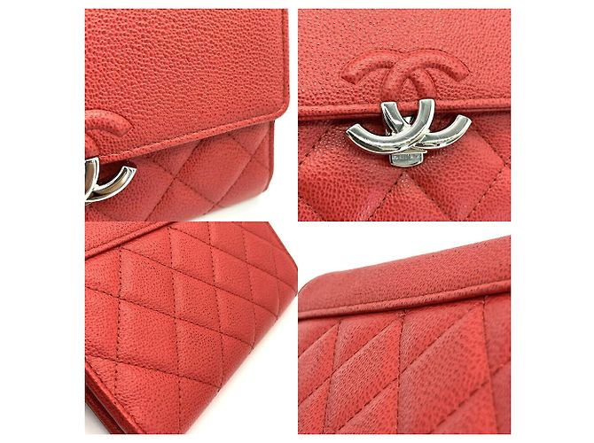 Cartera Chanel Matelassé Tri-Fold Rosa - vista 5