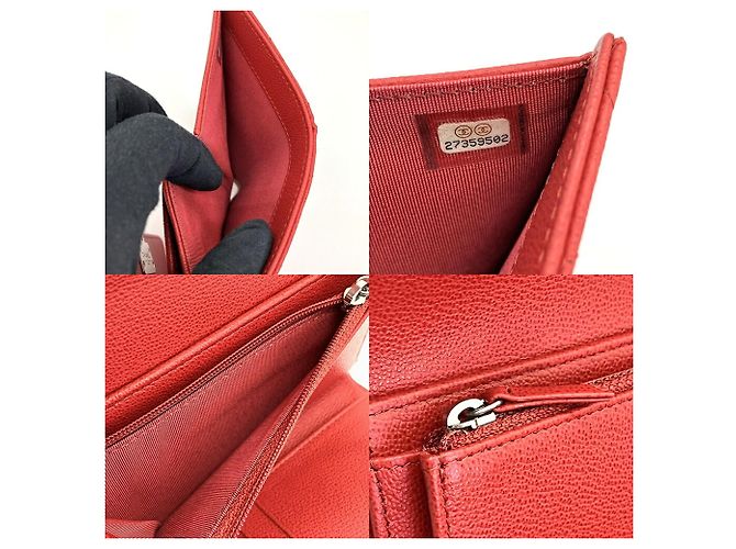 Cartera Chanel Matelassé Tri-Fold Rosa - vista 7
