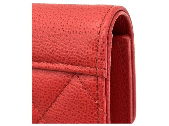 Cartera Chanel Matelassé Tri-Fold Rosa - vista 8