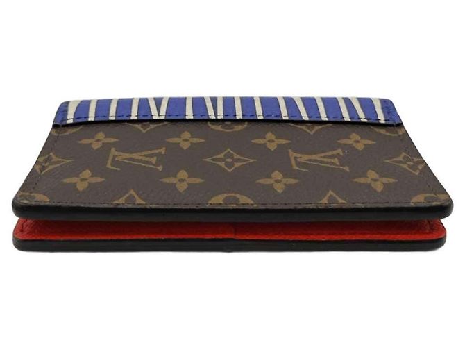 Organizer Louis Vuitton Virgil Abloh Multicolor Monogram Card Case Multicolore - vista 3