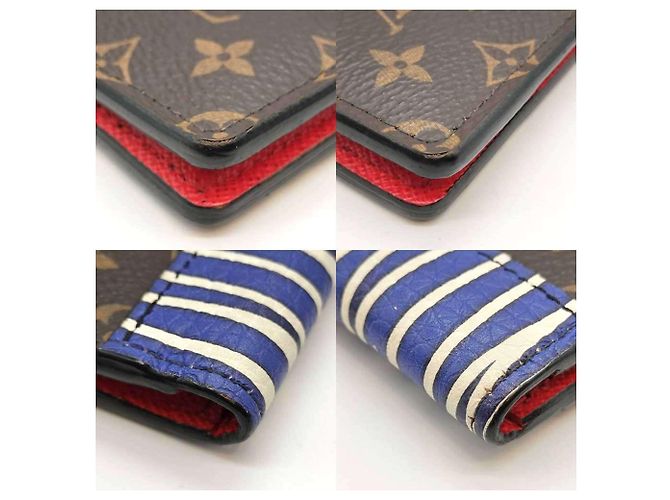 Organizer Louis Vuitton Virgil Abloh Multicolor Monogram Card Case Multicolore - vista 5