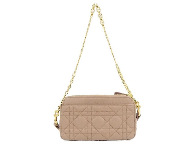 Borsa a mano Christian Dior Caro Rosa - vista 2