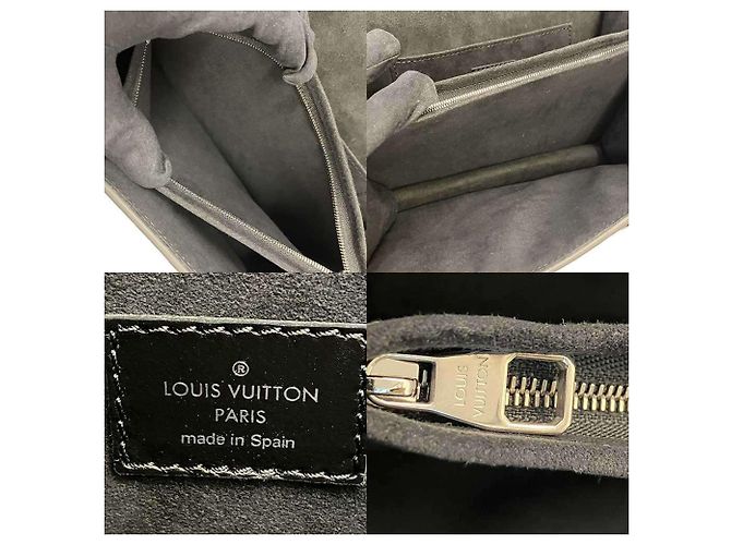 Bolsa de Ombro Louis Vuitton Dauphine MM Monogram Giant Reverse Marrom - vista 8