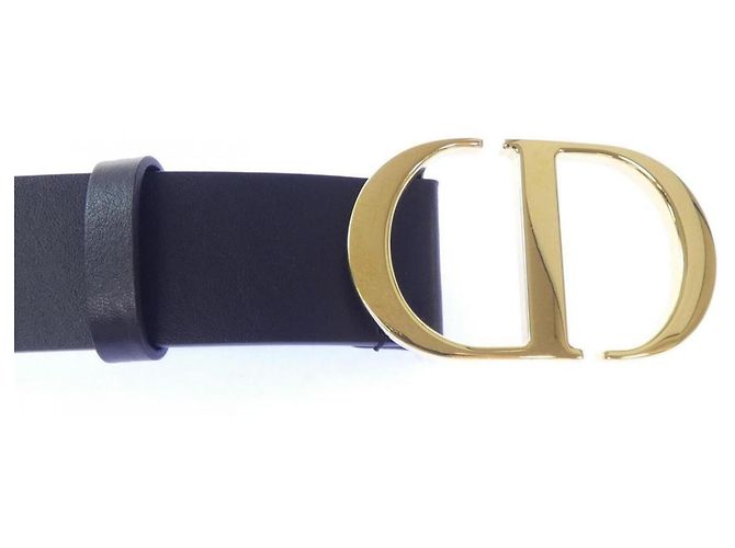 Christian Dior Standard Black Gürtel Schwarz - Ansicht 2