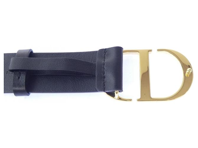 Christian Dior Standard Black Gürtel Schwarz - Ansicht 3