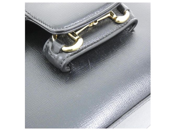 Borsa a tracolla Gucci Horsebit 1955 Nero - vista 4