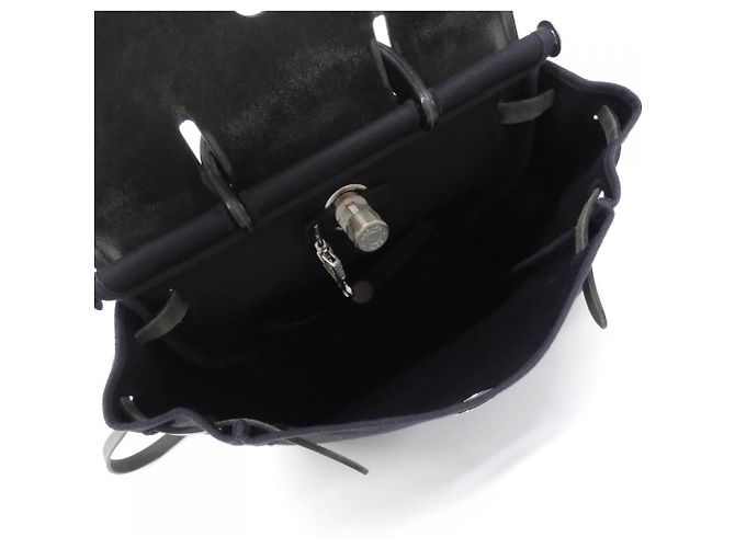 Hermès Hermes Herbag Sac Ad 030865CB Backpack Nero - vista 9