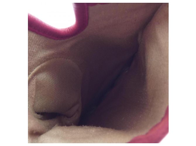 Hermès Hermes warme Handschuhe in Rosa und Rot Pink - Ansicht 4