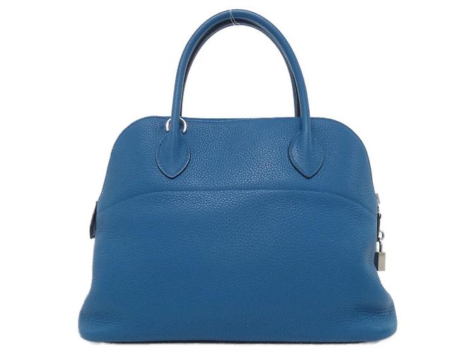 Hermès Borsa a mano Hermes Bolide Blu - vista 2