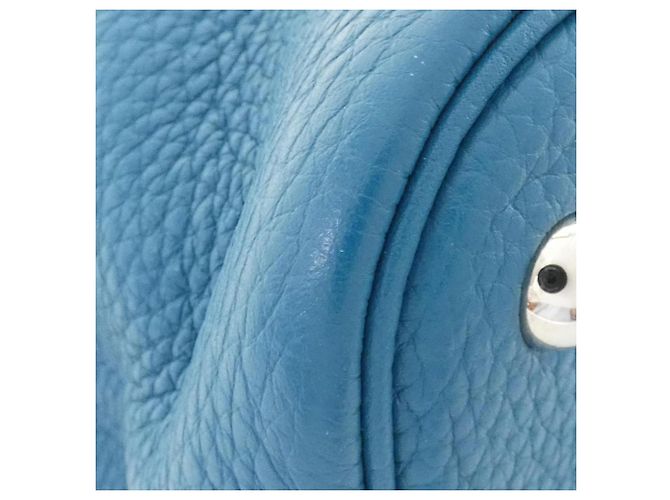 Hermès Borsa a mano Hermes Bolide Blu - vista 3