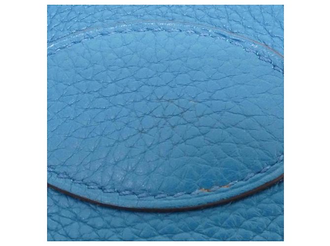 Hermès Borsa a mano Hermes Bolide Blu - vista 4