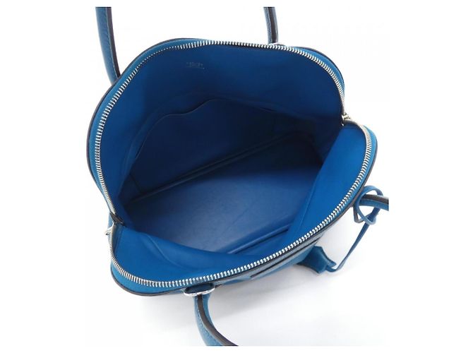 Hermès Borsa a mano Hermes Bolide Blu - vista 7