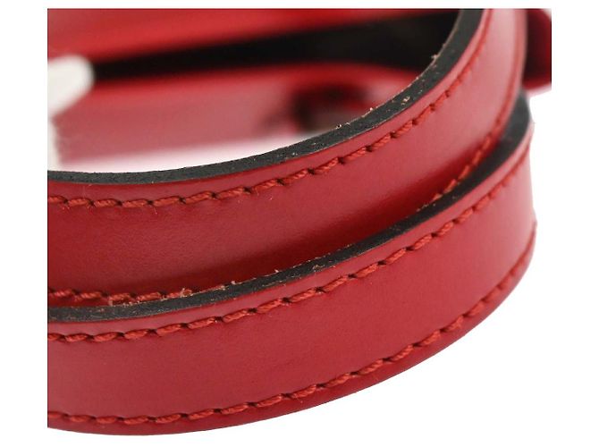Louis Vuitton Bucket Epi Leather PM Rosso - vista 6