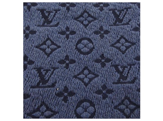 Stola Louis Vuitton Monogram Classic Blu - vista 4