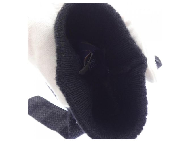 Louis Vuitton M77992 Warm Gloves Marrone Nero - vista 4