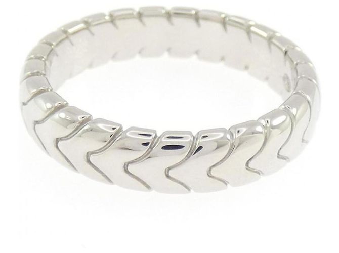 Bulgari Bague Bvlgari Spiga en platine - vue 2