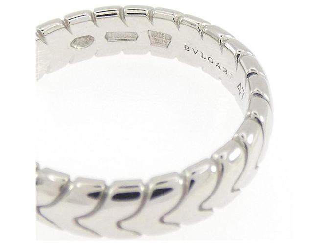 Bulgari Bague Bvlgari Spiga en platine - vue 3