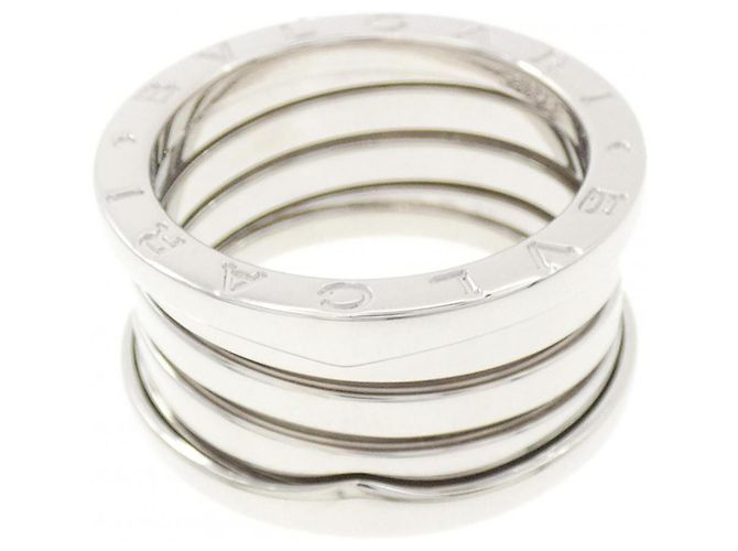Bulgari Anello Bvlgari B.zero1 a 4 bande in oro bianco 18K - vista 2